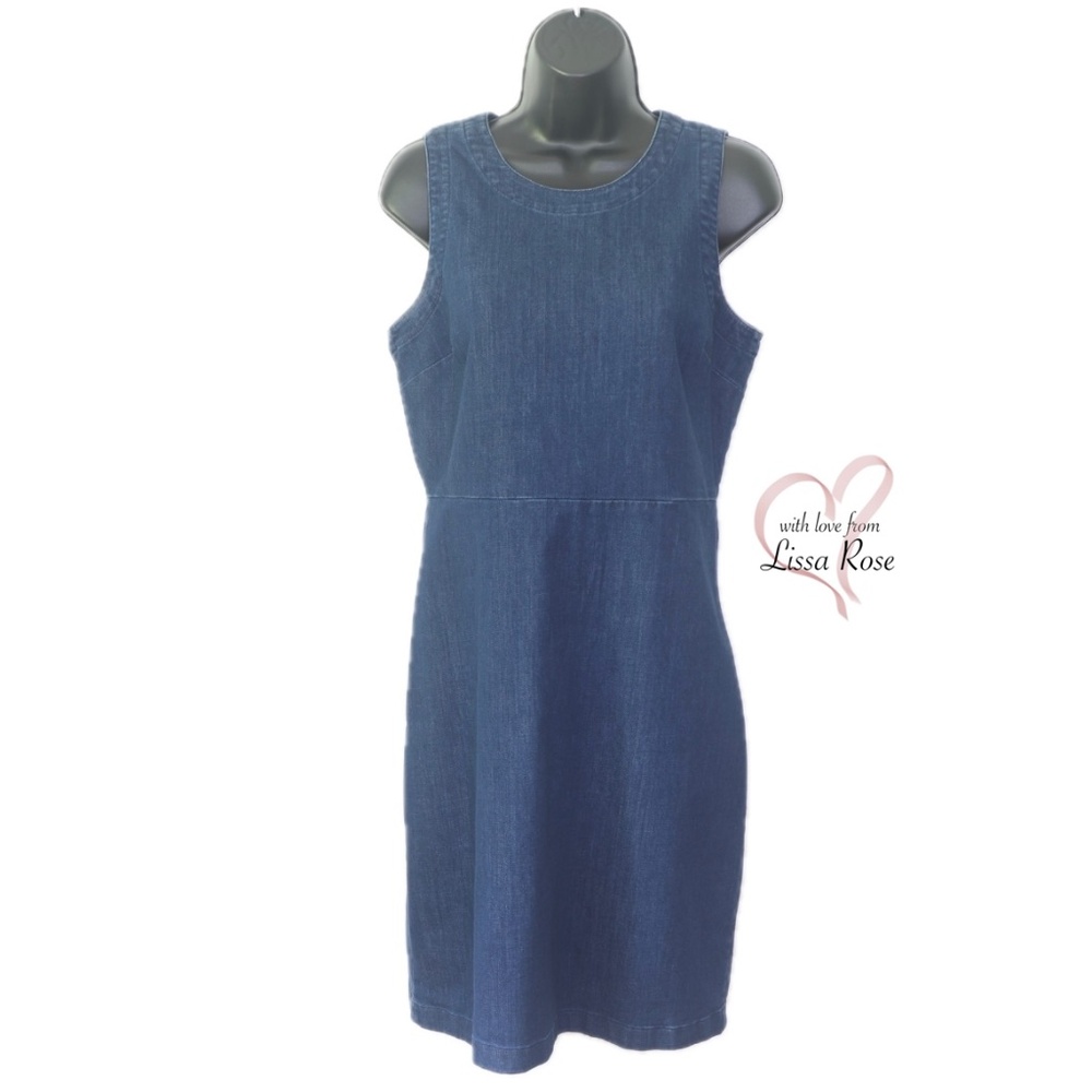 Denim Sheath Dress (J. Crew)